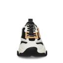 Steve Madden Women's Possession Sneakers, Black Tan, Size 11