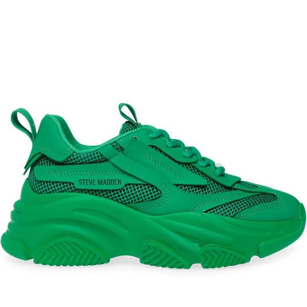 Steve Madden Women's Possession Sneakers, Green, Size 9