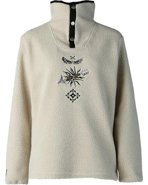 Stevie Funnel Neck Natural / M