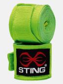 Sting Elasticised Hand Wraps 4.5m Green