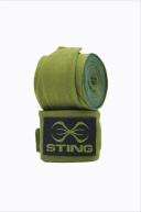 Sting Elasticised Hand Wraps 4.5m Green