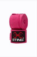 Sting Elasticised Hand Wraps 4.5m Green