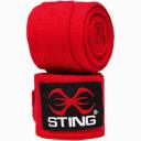 Sting Elasticised Hand Wraps 4.5m Green