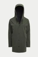 Stockholm Lightweight Matte Raincoat Dark Green