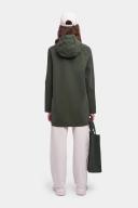 Stockholm Lightweight Matte Raincoat Dark Green