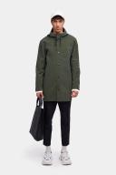 Stockholm Lightweight Matte Raincoat Dark Green