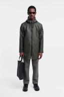 Stockholm Lightweight Zip Raincoat Green