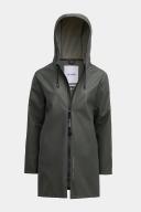 Stockholm Lightweight Zip Raincoat Green