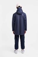 Stockholm Lightweight Zip Raincoat Navy