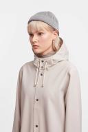 Stockholm Long Print Raincoat Light Sand