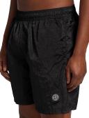 Stone Island Men, Logo swim trunks, Blue, XXL, Shorts, Materialmix