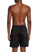 Stone Island Men, Logo swim trunks, Blue, XXL, Shorts, Materialmix