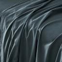 Stonewashed Cotton Dark Slate Sheet Separates - Single Extra Long Fitted Sheet
