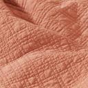 Stonewashed Cotton Paprika Quilted Coverlet Separates - Queen/King
