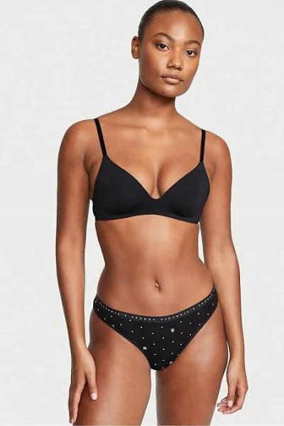 Stretch Cotton Bikini Panty , Print, L - Women's Panties - Victoria's Secret
