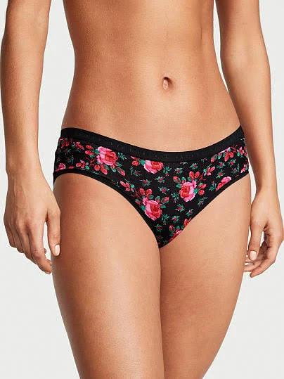 Stretch Cotton Hiphugger Panty , Floral, XL - Women's Panties - Victoria's Secret