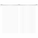 String Curtains 2 Pcs 140 x 250 cm Black