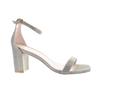 Stuart Weitzman 75mm Nudist Curve Block Sandals