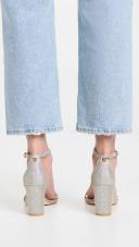 Stuart Weitzman 75mm Nudist Curve Block Sandals
