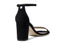 Stuart Weitzman 75mm Nudist Curve Block Sandals | Black | Size 6 | Shopbop