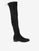Stuart Weitzman Suede Lowland Thigh High Boots, Black, It 37
