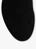 Stuart Weitzman Suede Lowland Thigh High Boots, Black, It 37