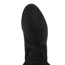 Stuart Weitzman Suede Lowland Thigh High Boots, Black, It 37