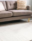 Studio Solid Shag 275cm x 370cm White Large Area Rug