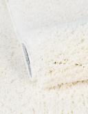 Studio Solid Shag 275cm x 370cm White Large Area Rug