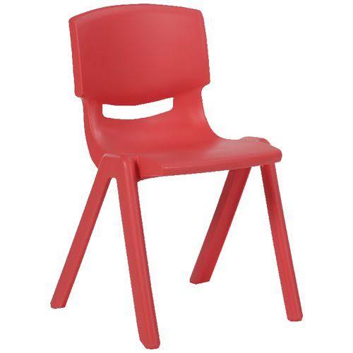 Studymate Young Stacking Chair 360mm Red