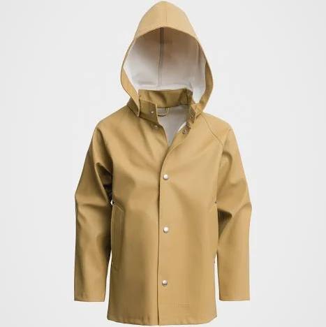 Stutterheim - Kids Raincoat - Mini Sand - Unisex - 8-9