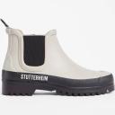 Stutterheim - Rain Boots - Chelsea Rainwalker Green/Black - Unisex - 37