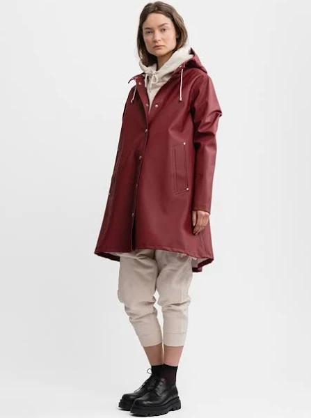 Stutterheim - Raincoat - Mosebacke Burgundy - Female - M