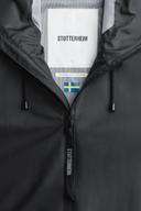 Stutterheim - Raincoat - Mosebacke Lightweight Zip Black - Female - L