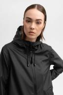 Stutterheim - Raincoat - Mosebacke Lightweight Zip Black - Female - S