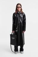 Stutterheim - Raincoat - Mosebacke Long Black - Female - XXXS