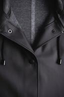 Stutterheim - Raincoat - Mosebacke Long Black - Female - XXXS