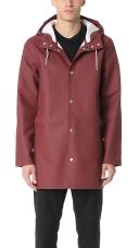 Stutterheim Stockholm Raincoat - Burgundy