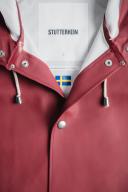 Stutterheim Stockholm Raincoat - Burgundy