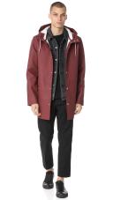 Stutterheim Stockholm Raincoat - Burgundy