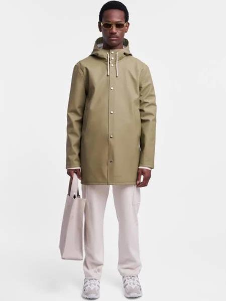 Stutterheim Stockholm Raincoat Jacket - Aloe