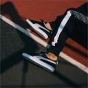 Suede Classic XXI Men's Sneakers in Black/White, Size 4 by Puma