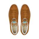 Suede Classic XXI Sneakers in Desert Tan/Tangerine/White, Size 8 by Puma