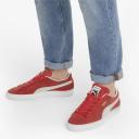 Suede Classic XXI Sneakers in High Risk Red/White, Size 4.5 by Puma