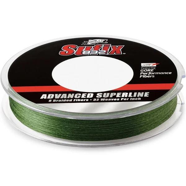 Sufix 832 Advanced Superline Braid - 20lb - Low-Vis Green...