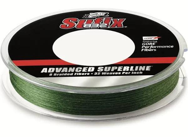 Sufix 832 Advanced Superline Braid - 8lb - Low-Vis Green - 300 yds [660-108G]