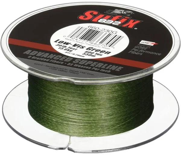 Sufix 832 Braid - 40lb - Low-Vis Green - 600 yds