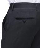 Suit Pants Euro Tailored Fit Suit Pant Charcoal Dobby Charcoal 84