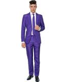 Suitmeister Solid Bright Purple Men's Suit