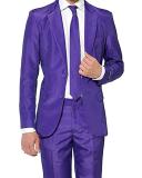 Suitmeister Solid Bright Purple Men's Suit